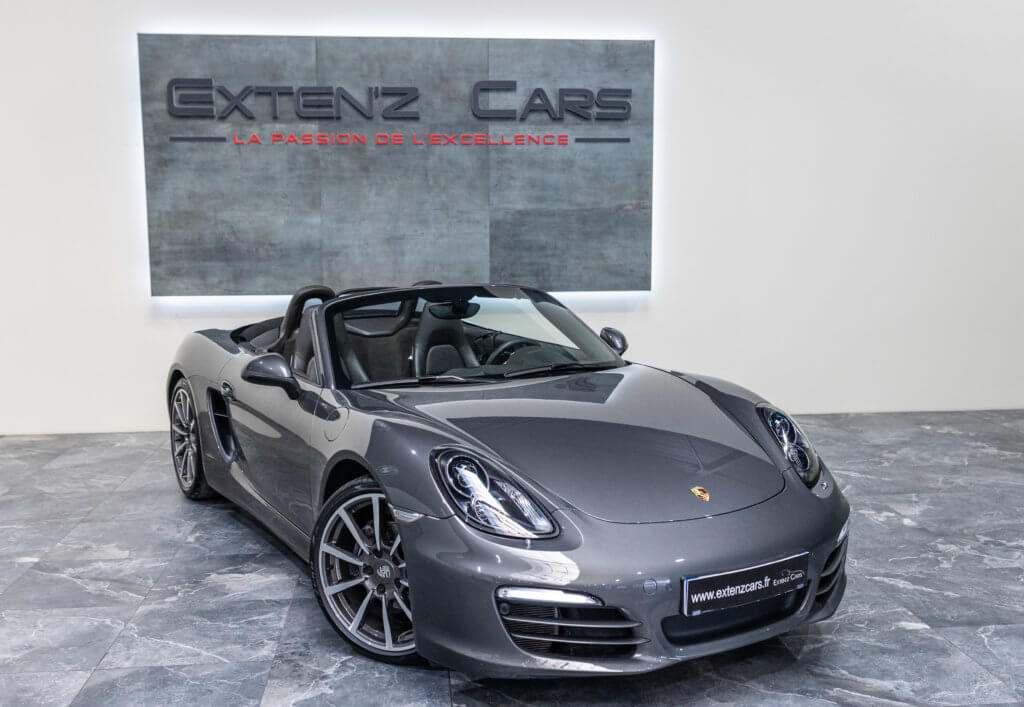 Boxster 981 Gris 3-4 av d
