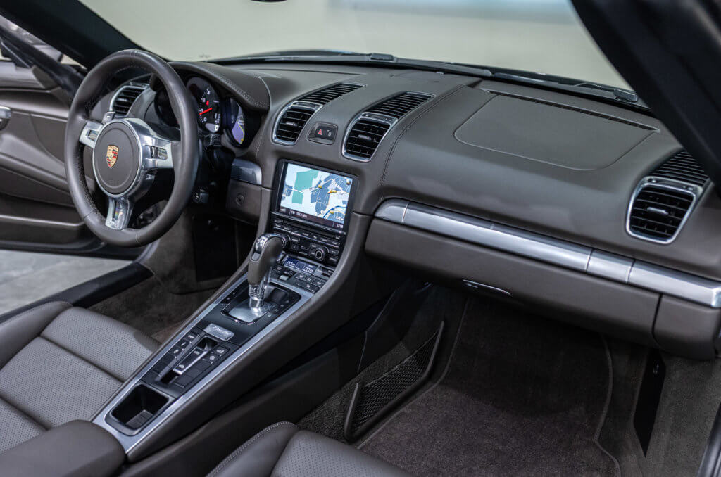 Boxster 981 Gris Interieur 16