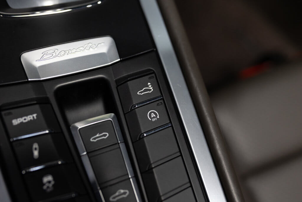 Boxster 981 Gris Interieur 32