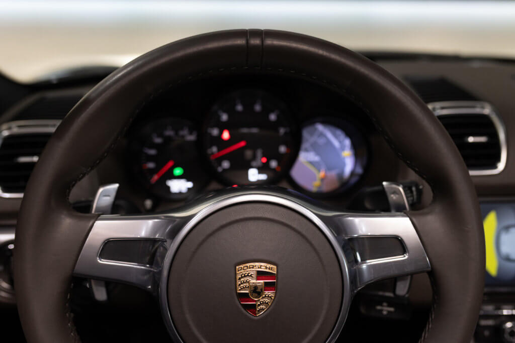 Boxster 981 Gris Interieur 37