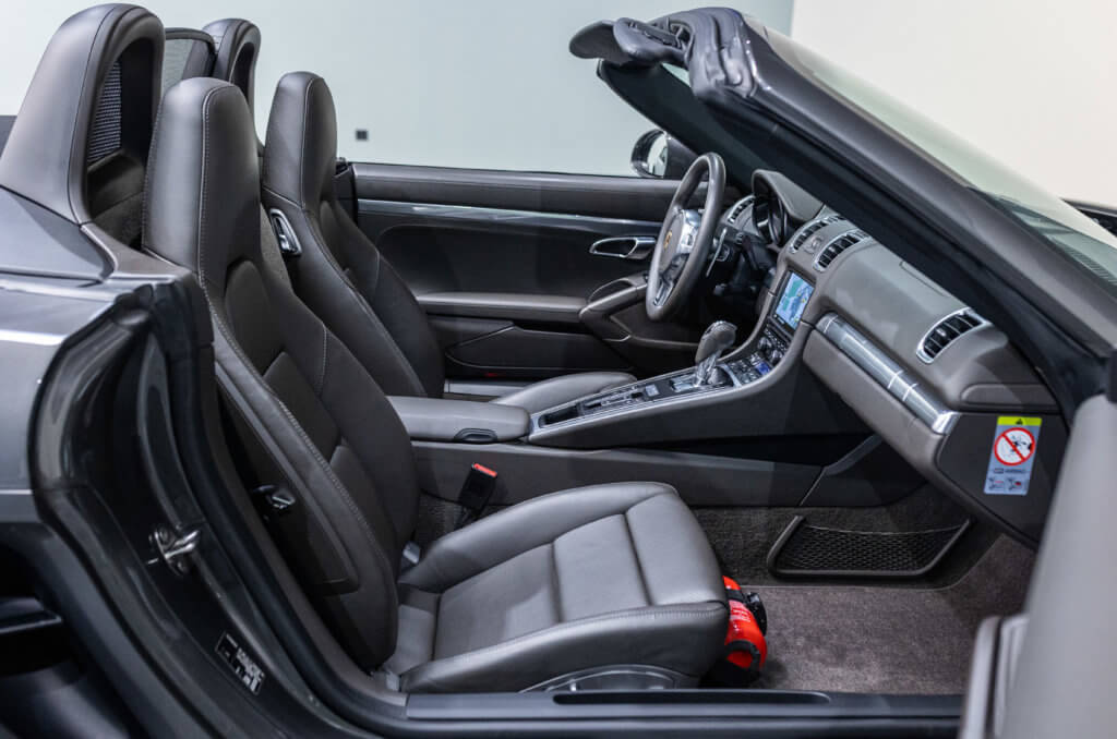 Boxster 981 Gris Interieur 5