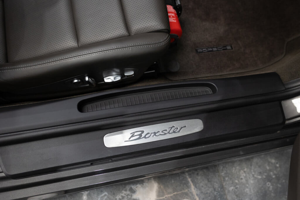 Boxster 981 Gris Interieur 7