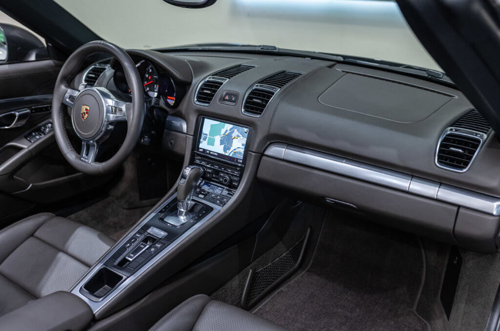 Boxster 981 Gris Interieur 9