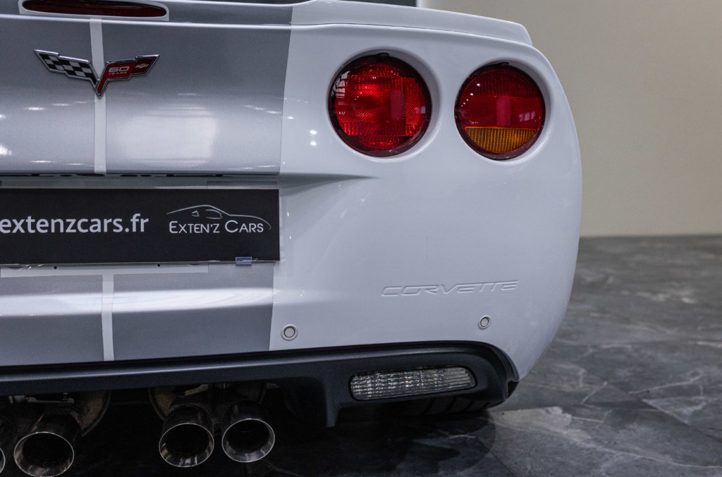 Corvette C6 Grand Sport Blanche Detail