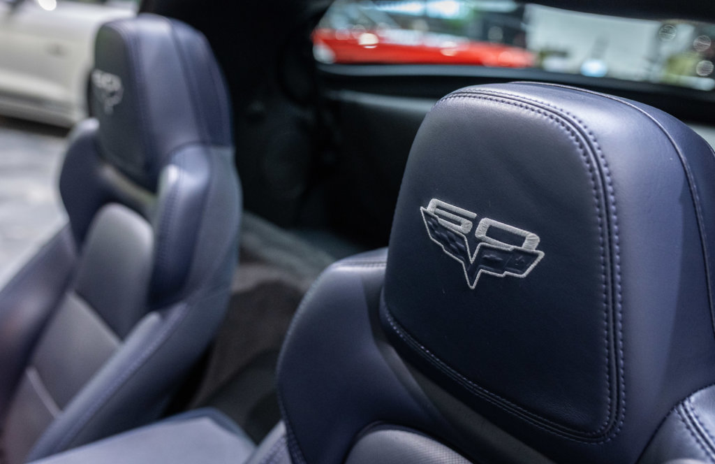 Corvette C6 Grand Sport Blanche Interieur 16