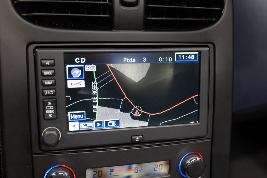 Corvette C6 Grand Sport Blanche Interieur 29