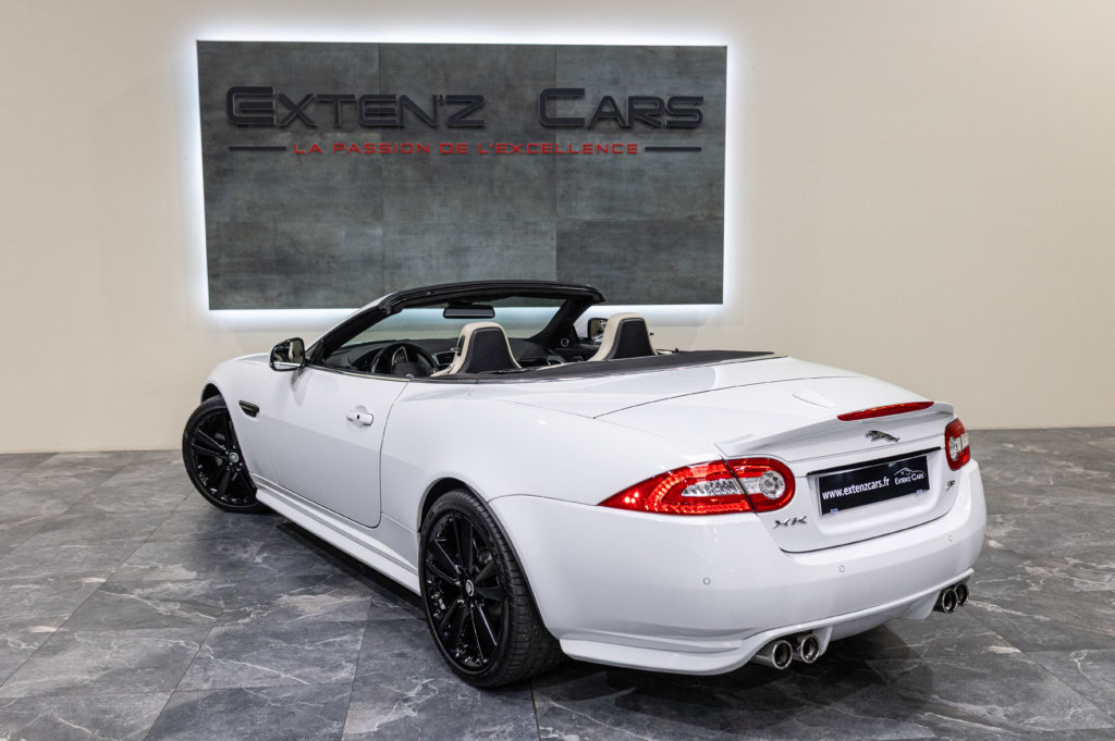 Jaguar XKR Cab Blanc 3-4 ar g