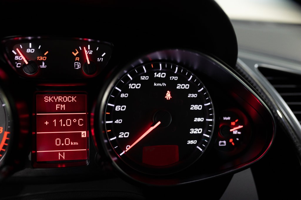 Audi R8 V8 Noir Interieur 25