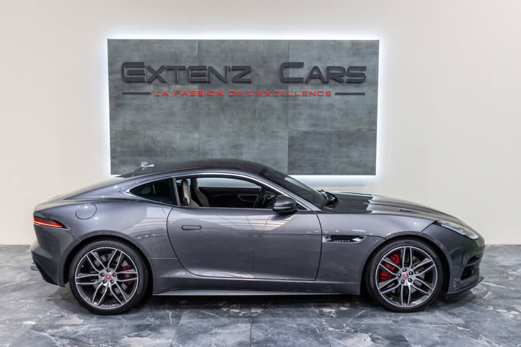 F-Type R Gris Corris lateral