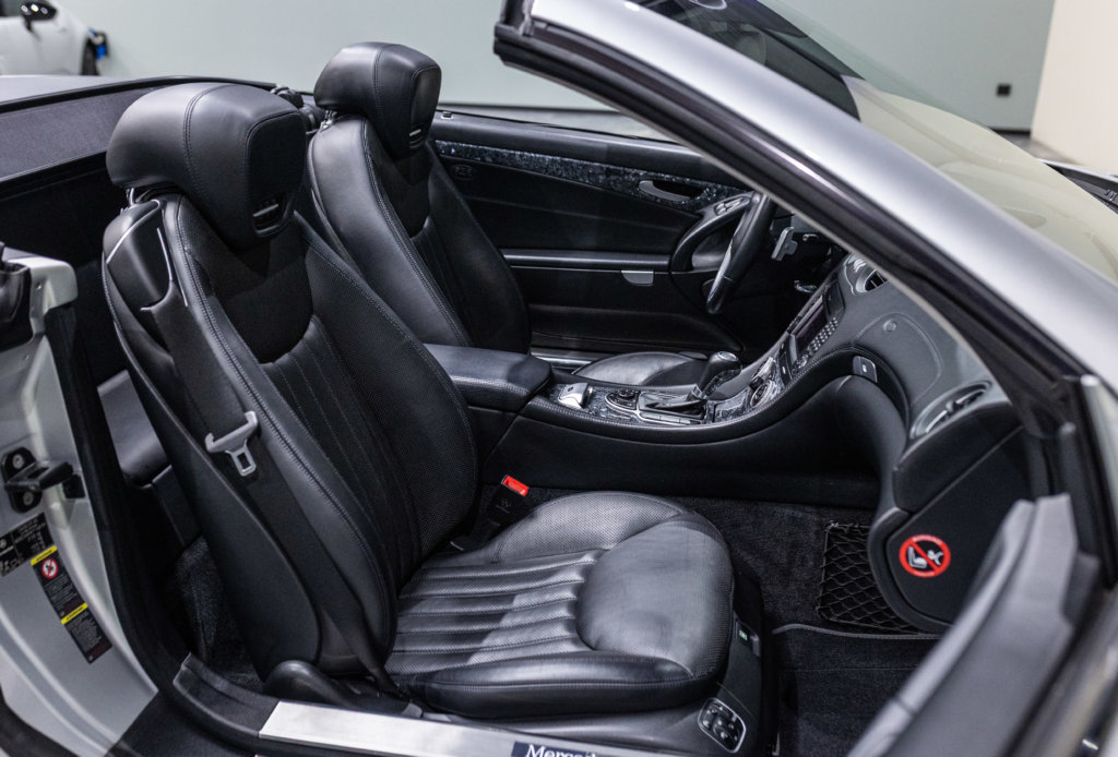 SL 350 gris Argent Interieur 10