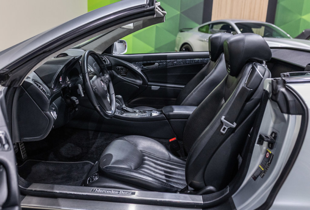 SL 350 gris Argent Interieur