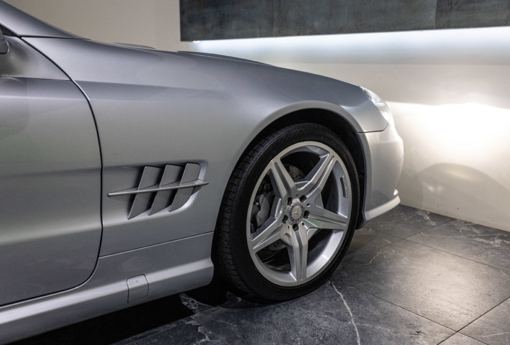 SL 350 gris Argent Interieur 14