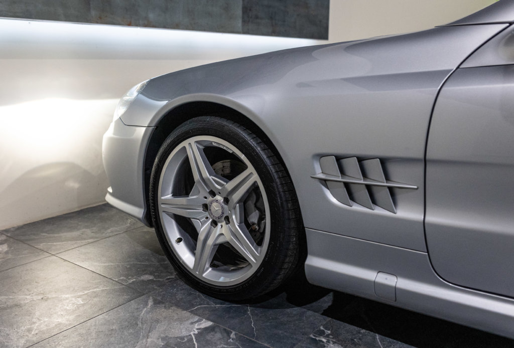 SL 350 gris Argent Interieur 15