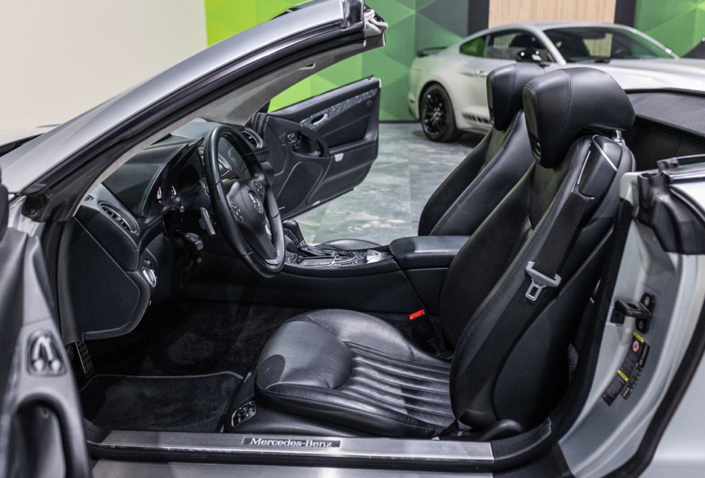 SL 350 gris Argent Interieur 16