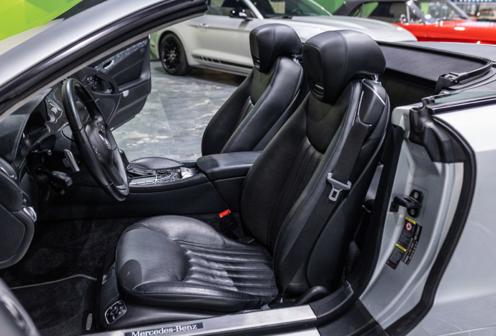 SL 350 gris Argent Interieur 17