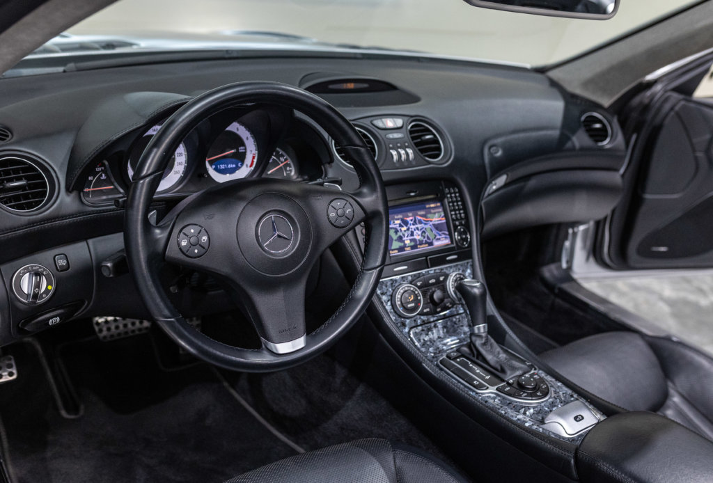 SL 350 gris Argent Interieur 19