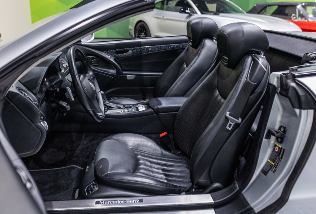 SL 350 gris Argent Interieur 2