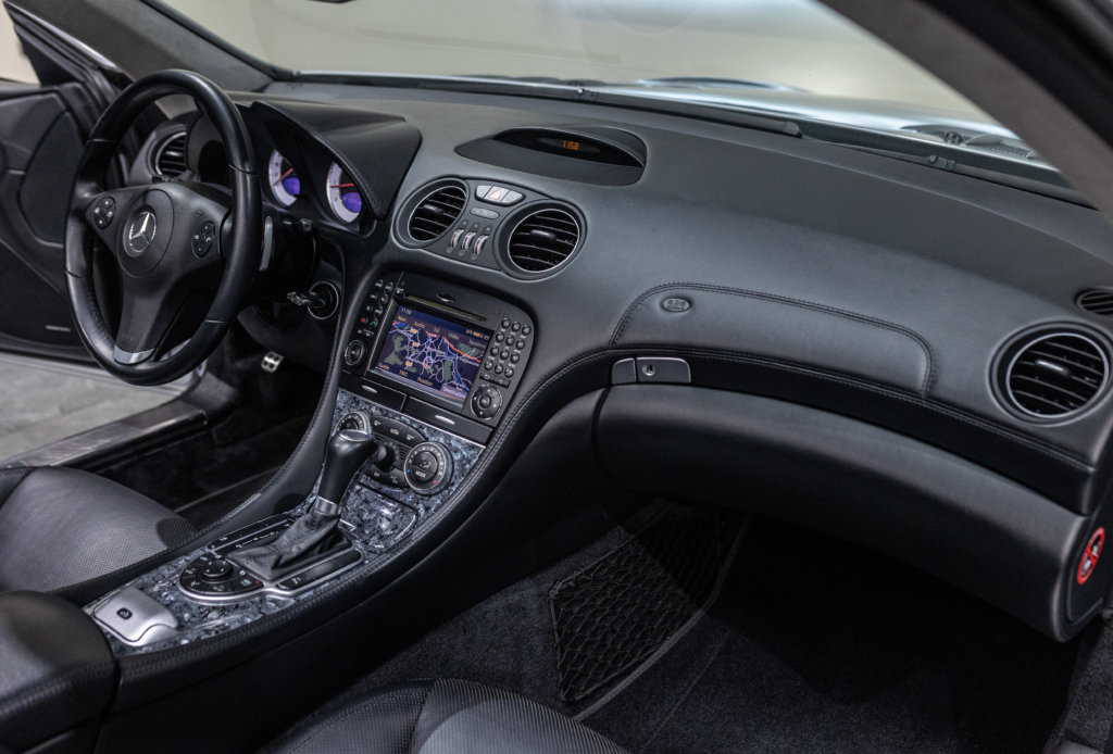 SL 350 gris Argent Interieur 22