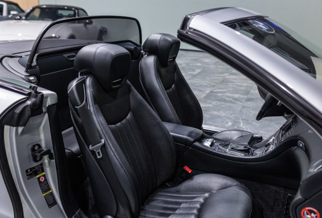 SL 350 gris Argent Interieur 24