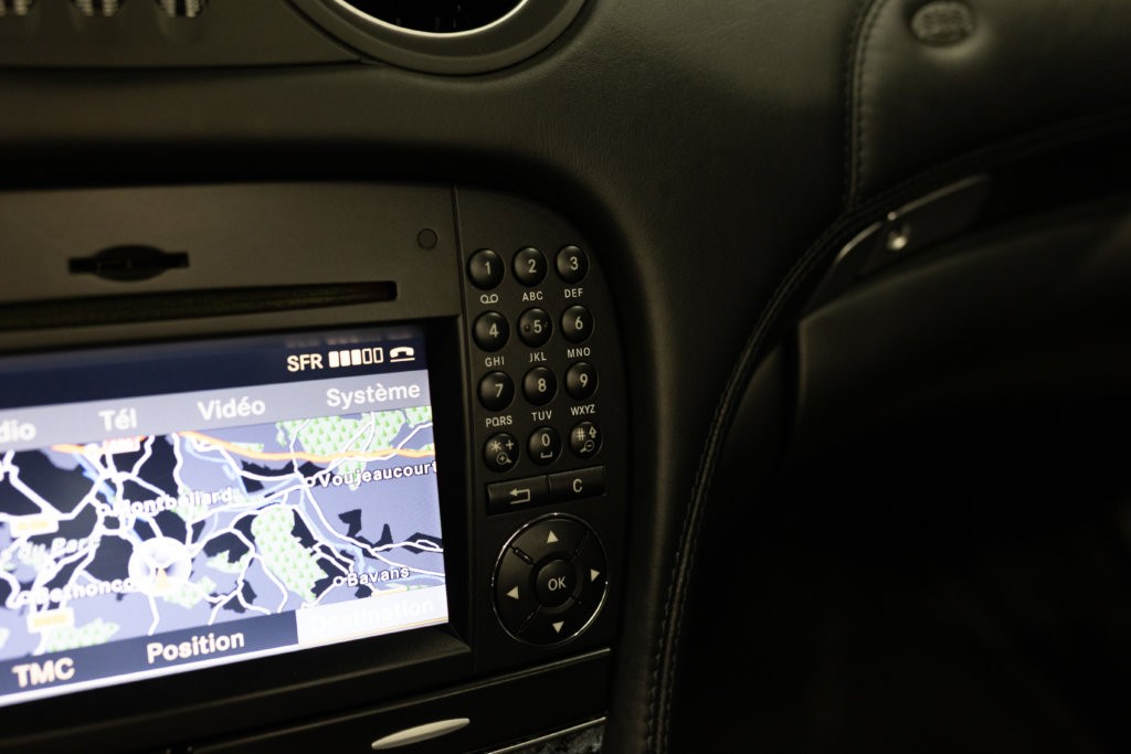 SL 350 gris Argent Interieur 35