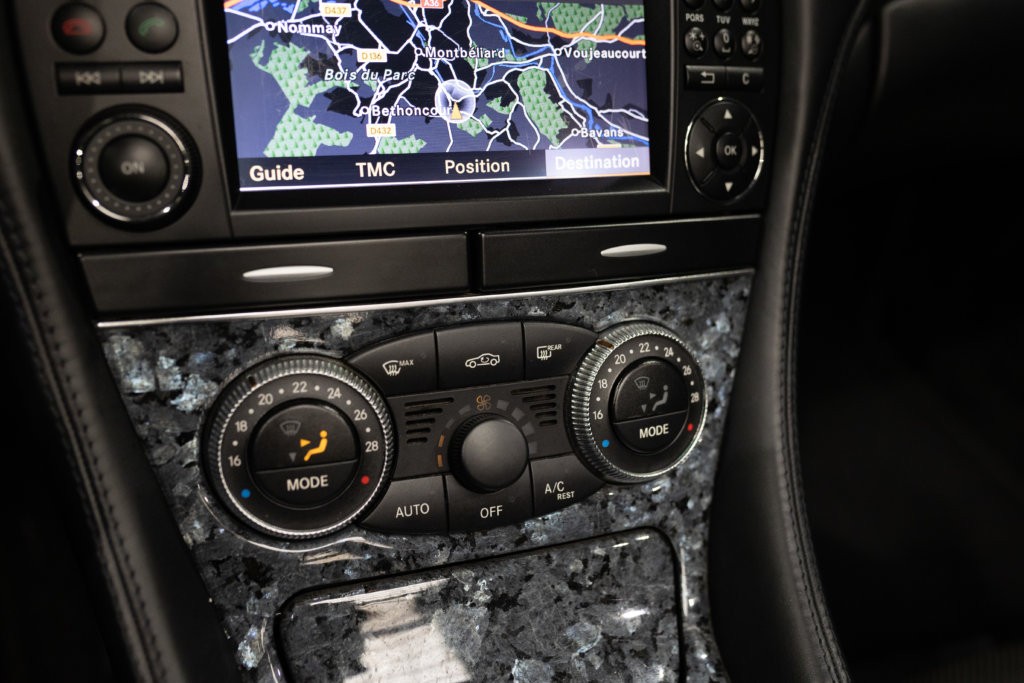 SL 350 gris Argent Interieur 36