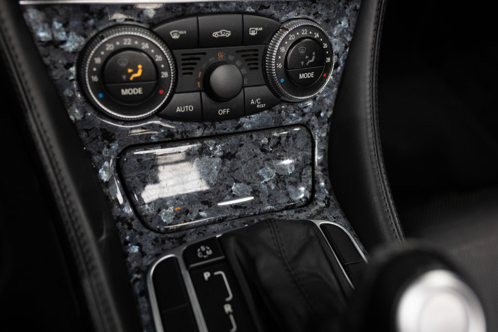 SL 350 gris Argent Interieur 37