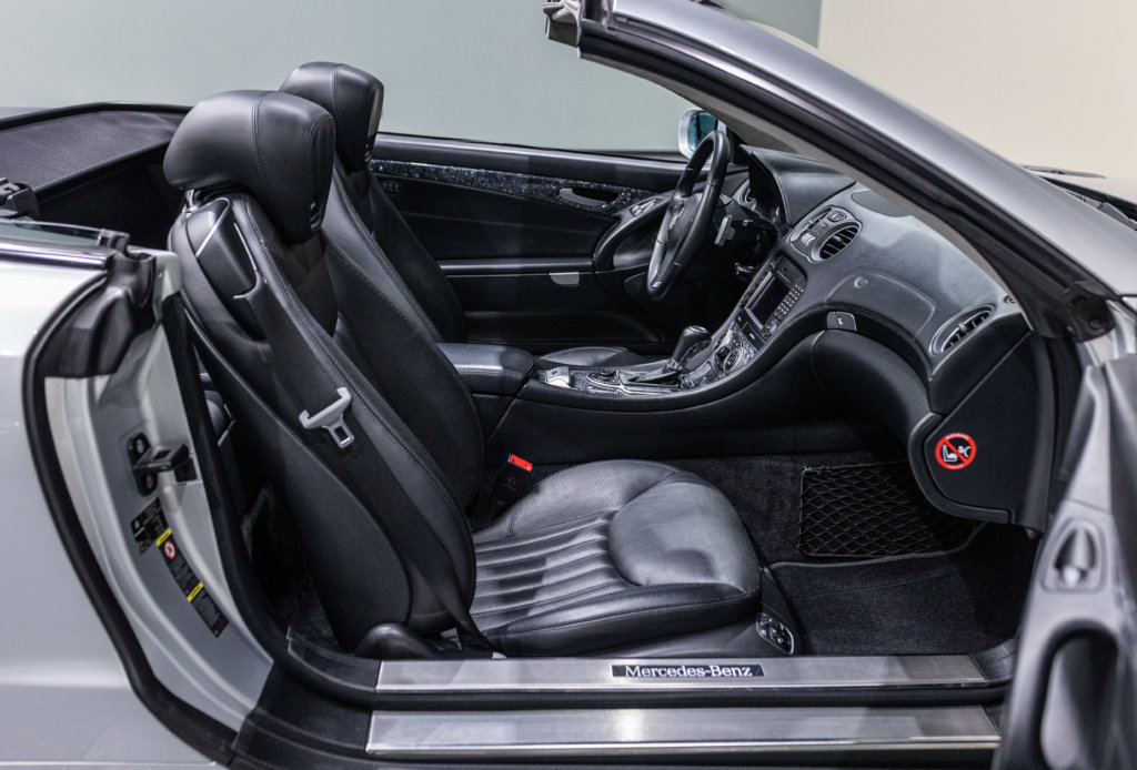 SL 350 gris Argent Interieur 9