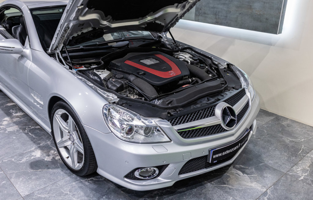SL 350 gris Argent MOTEUR