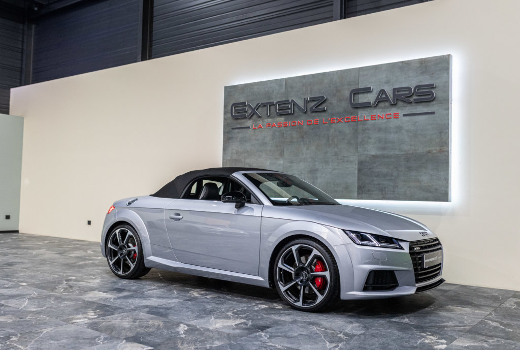 Audi TT S Grise MK3 3-4 capot