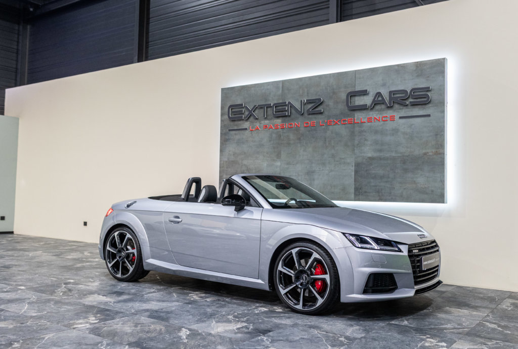 Audi TT S Grise MK3 3-4 decapot