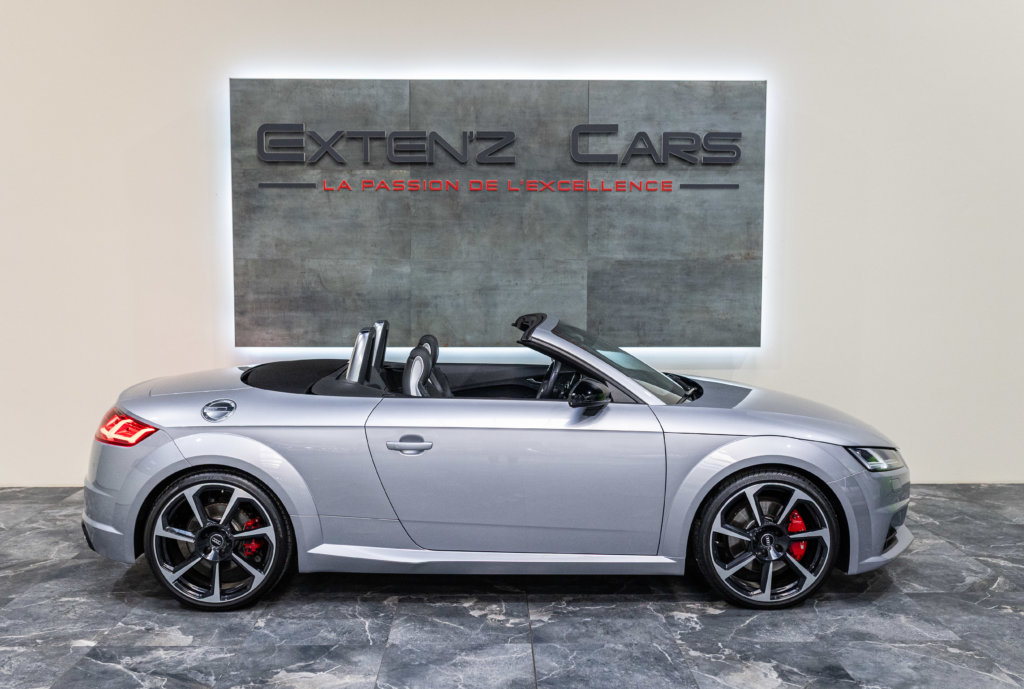 Audi TT S Grise MK3 lateral decapot