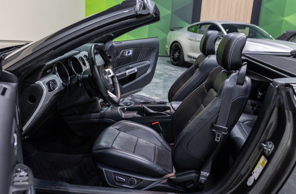 MUSTANG CAB GRISE MAGNETIC V8 SANS BANDES Interieur 13