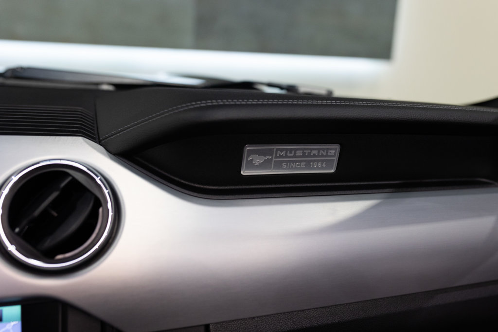 MUSTANG CAB GRISE MAGNETIC V8 SANS BANDES Interieur 27