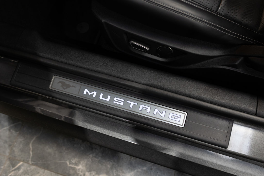 MUSTANG CAB GRISE MAGNETIC V8 SANS BANDES Interieur 3