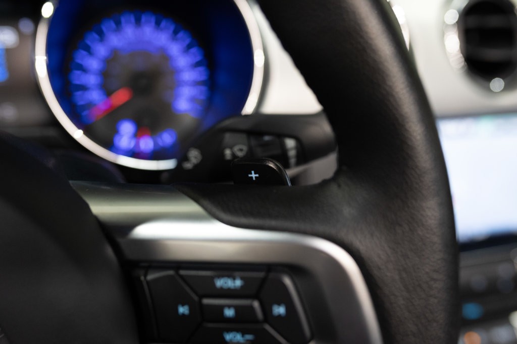 MUSTANG CAB GRISE MAGNETIC V8 SANS BANDES Interieur 41