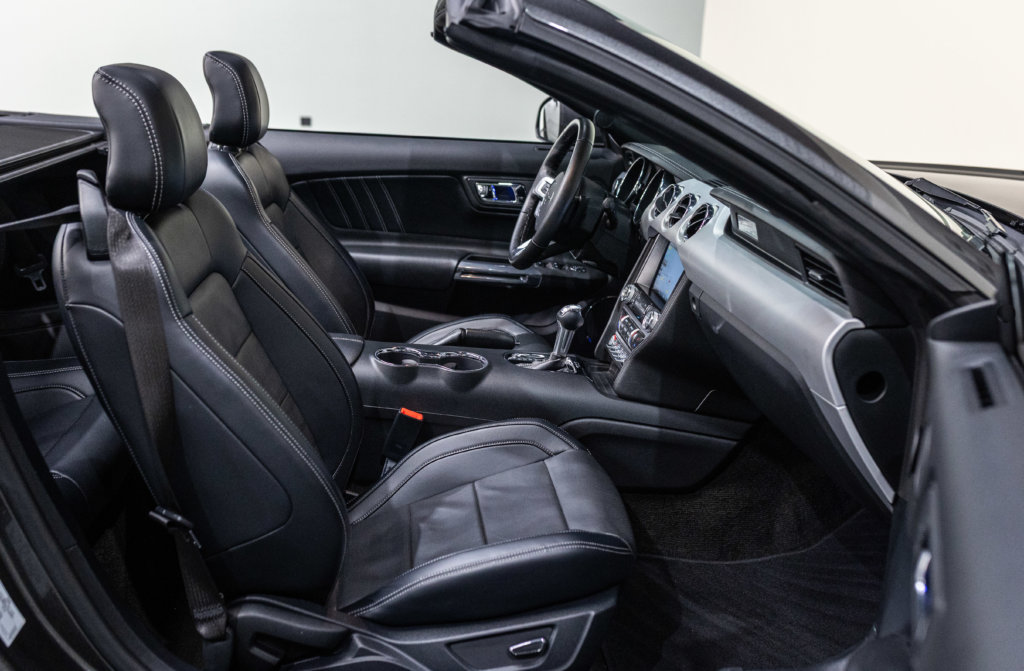 MUSTANG CAB GRISE MAGNETIC V8 SANS BANDES Interieur 7