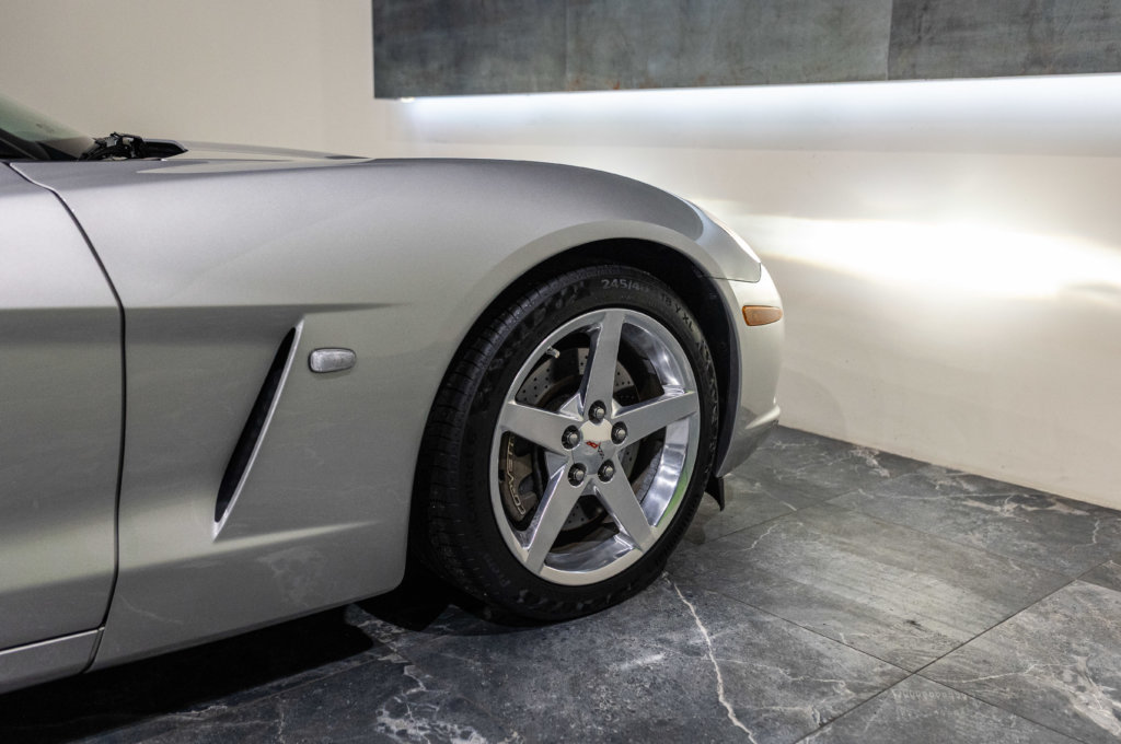 Corvette Cabriolet C6 Grise Interieur 13