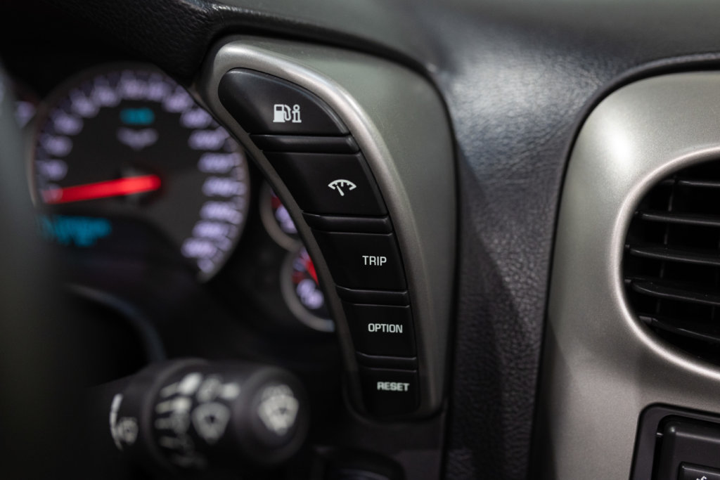 Corvette Cabriolet C6 Grise Interieur 44