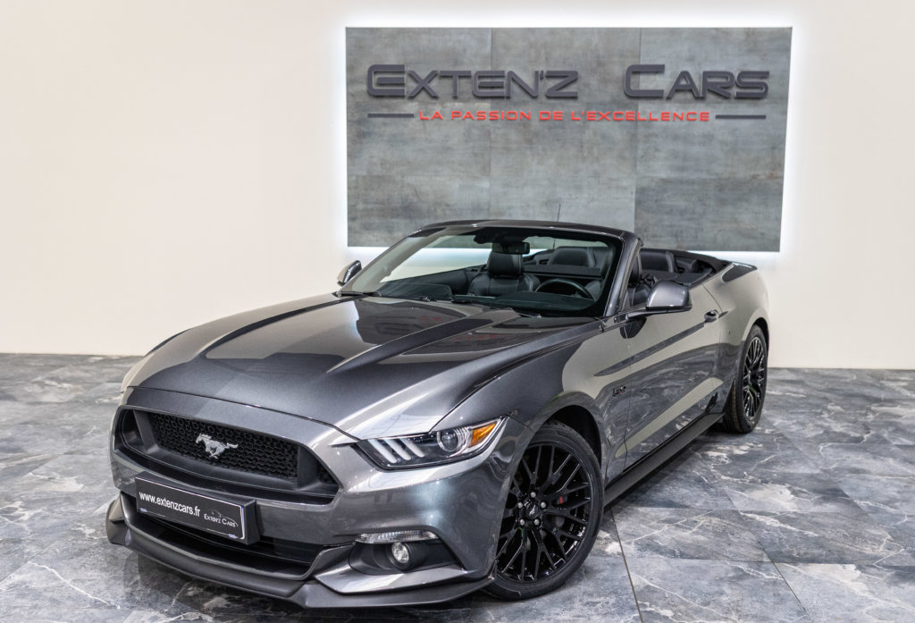 MUSTANG CAB GRISE MAGNETIC V8 SANS BANDES 3-4 av g