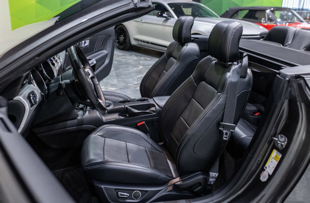 MUSTANG CAB GRISE MAGNETIC V8 SANS BANDES Interieur 14