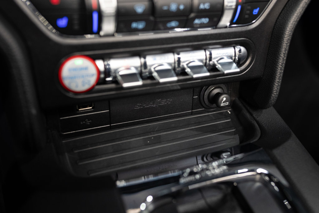 MUSTANG CAB GRISE MAGNETIC V8 SANS BANDES Interieur 33