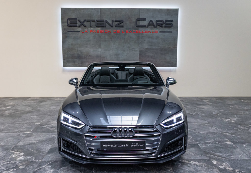 Audi S5 Cab Gris face