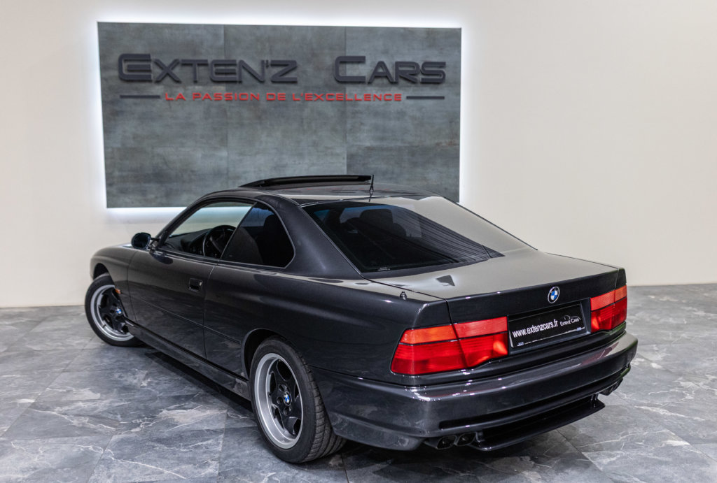 BMW 850i Grise 3-4 ar g