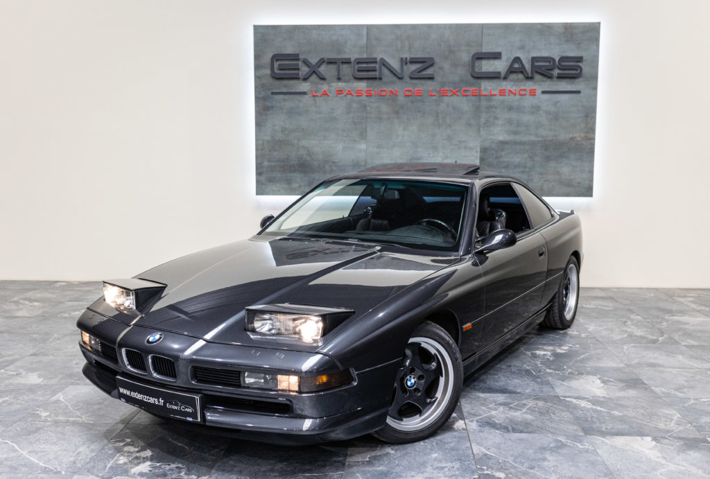 BMW 850i Grise 3-4 av g