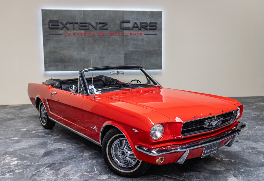 Mustang 65 Rouge 3-4 av d