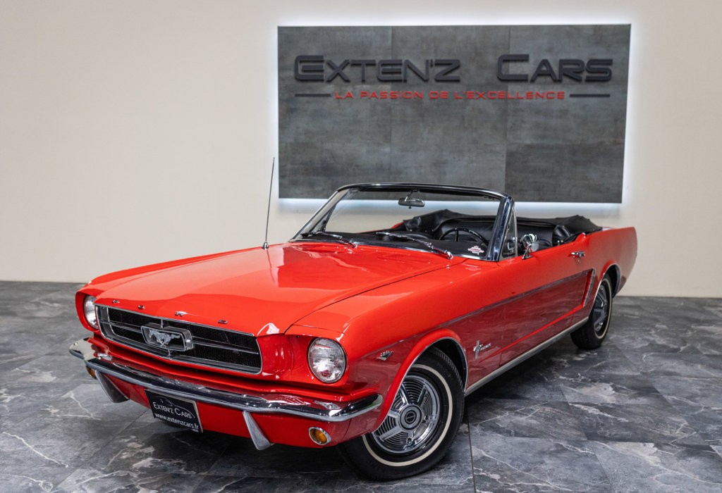 Mustang 65 Rouge 3-4 av g