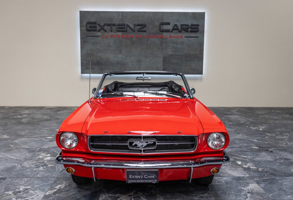 Mustang 65 Rouge face