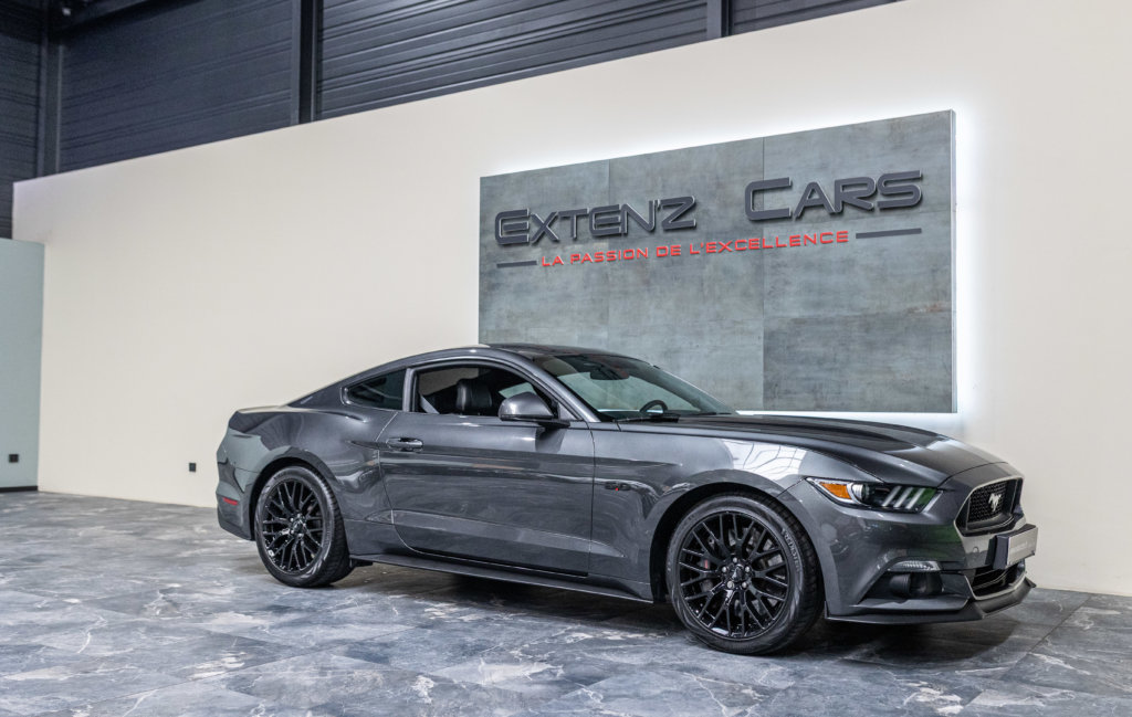 Mustang V8 Gris Magnetic Sync 2 Echapp BORLA 3-4