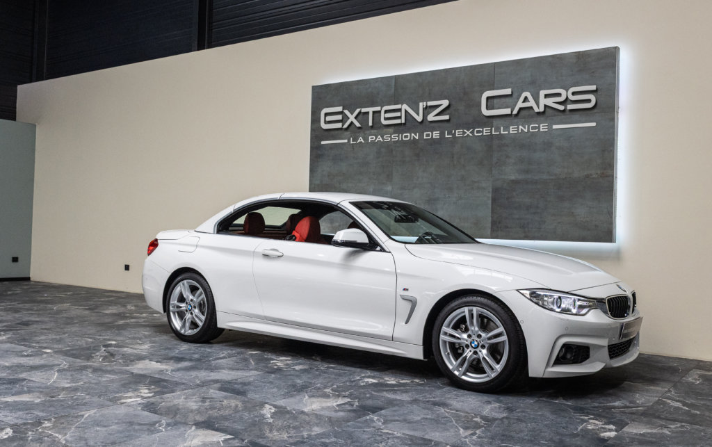 BMW 430i 3-4 capot