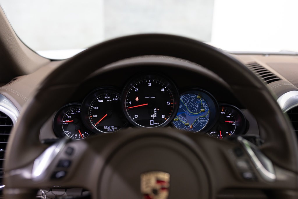 Porsche Cayenne Diesel Blanc Interieur 50